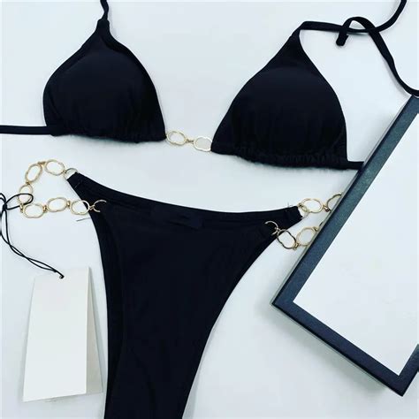 gucci bikini dupe|gucci bikini chain.